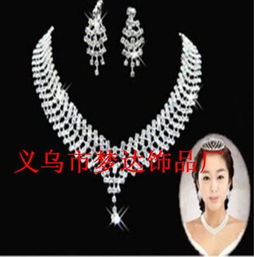 璀璨光影 義烏夢(mèng)達(dá)飾品廠水鉆套鏈高清圖賞與珠寶首飾魅力解析